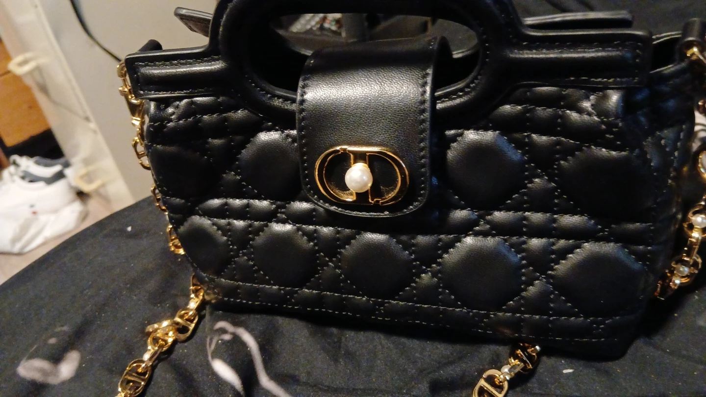 Christian Dior Black Quilted Leather Handbag - photo 3