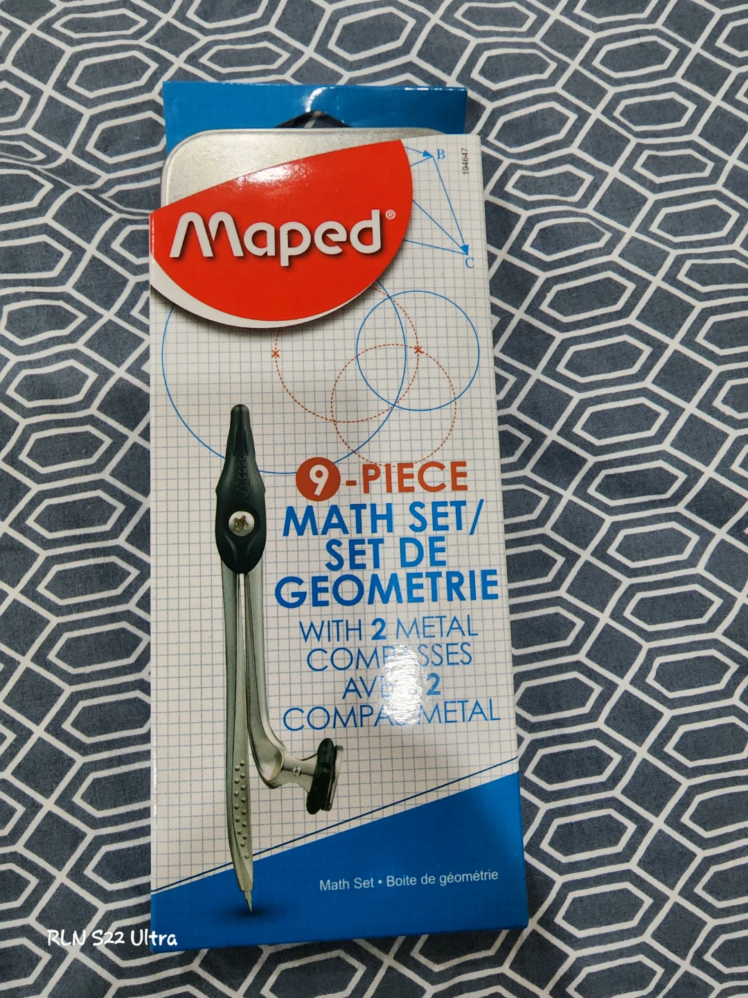 Maped 9-Piece Math Set Geometry & Scientific calculator - photo 2