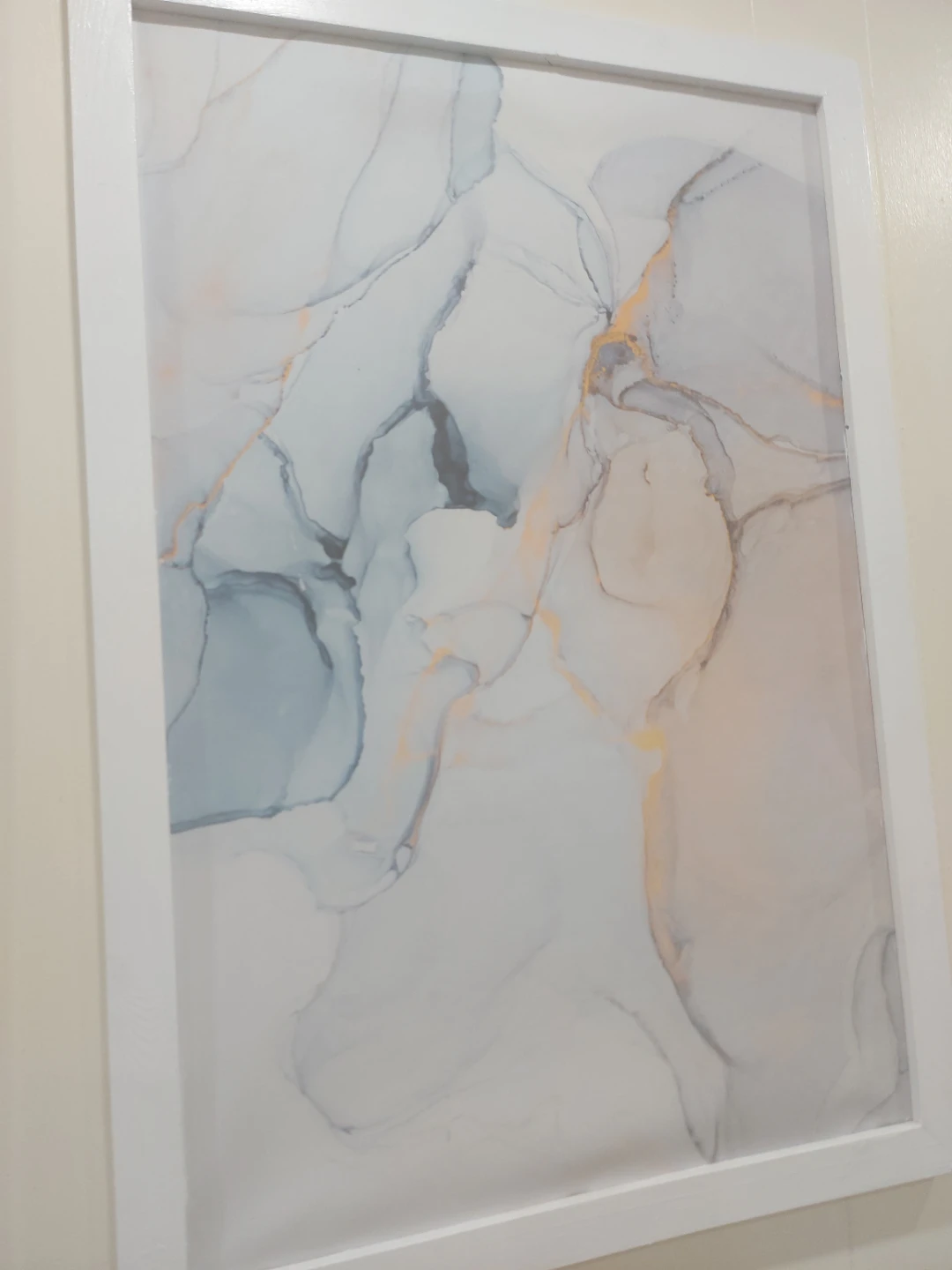 Set of 3 Framed Abstract Wall Art Prints - photo 2