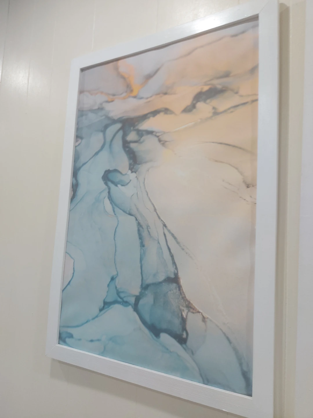 Set of 3 Framed Abstract Wall Art Prints - photo 4