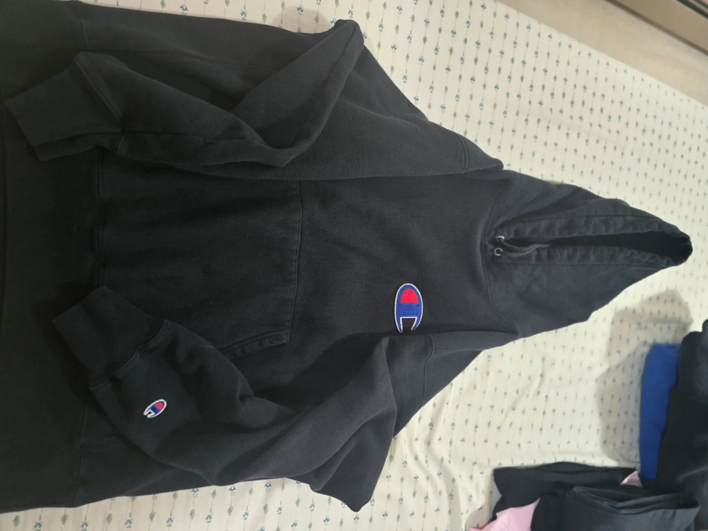 Champion Reverse Weave Black Sweatpants and Hoodie Set - Large - photo 3