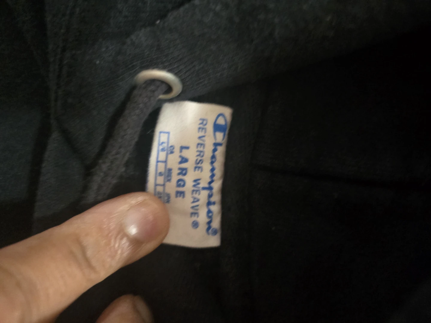 Champion Reverse Weave Black Sweatpants and Hoodie Set - Large - photo 4