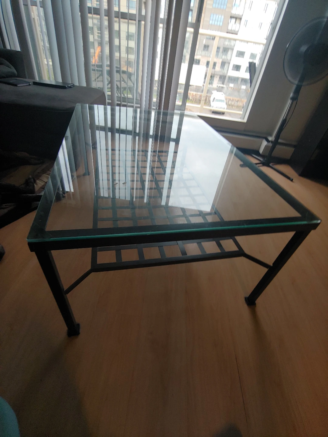Glass Top Coffee Table