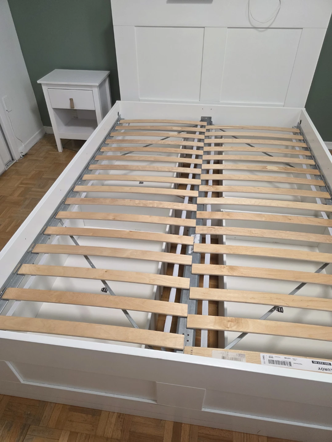 IKEA MALM Bed Frame with Slatted Base