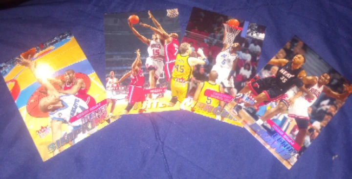 1999-2000 Chicago Bulls team set lot of 4 Brand Mercer Artest
