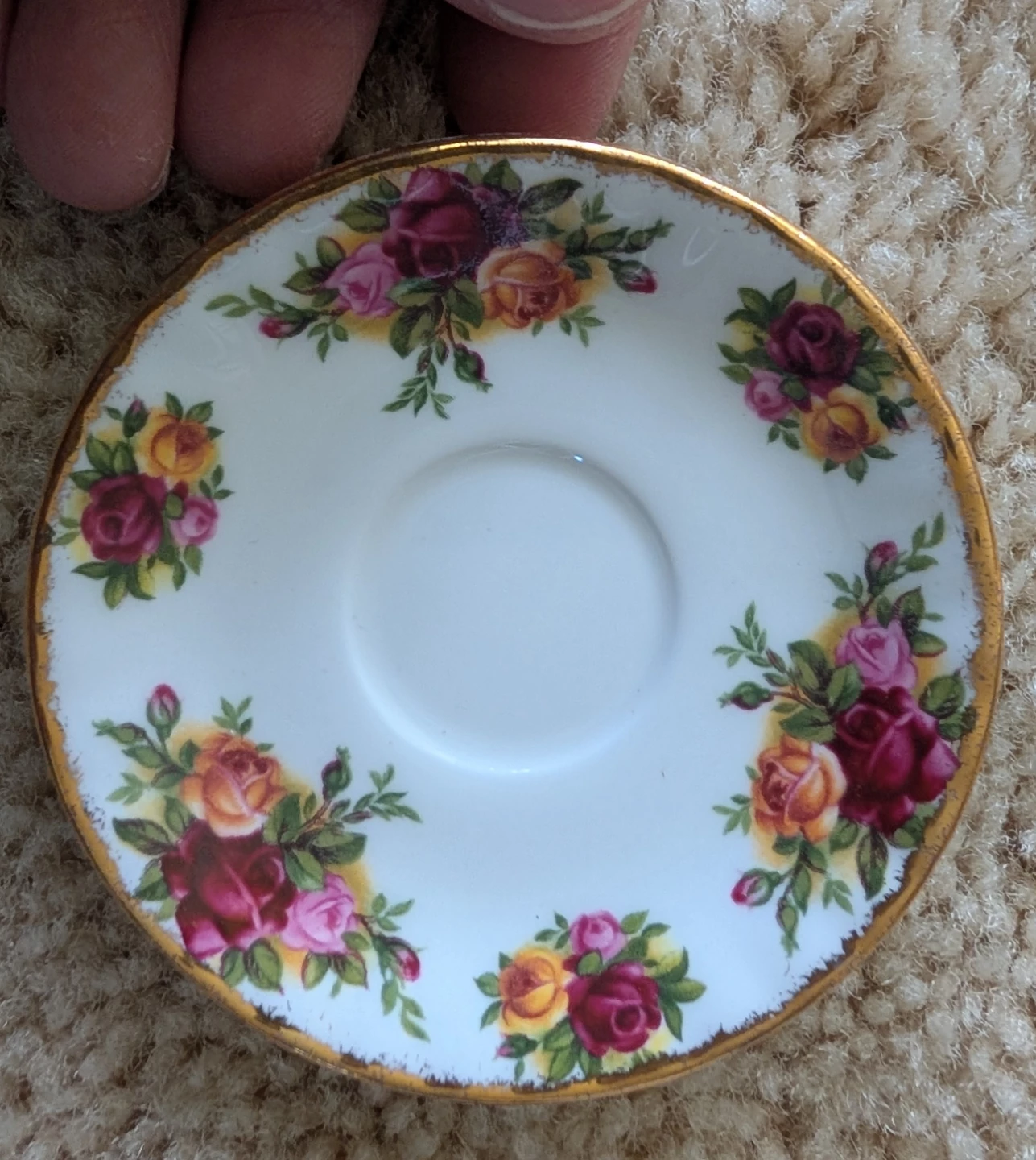 Royal Albert Old Country Roses Mini Cup and Saucer Set - photo 2