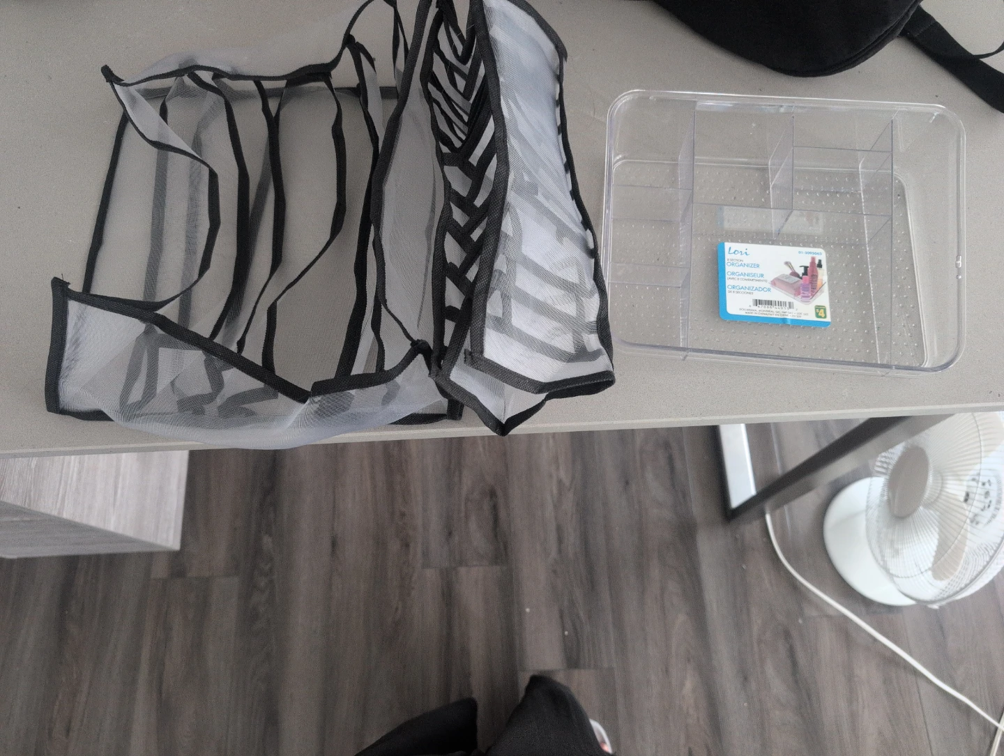Lori 12-Compartment Clear Organizer