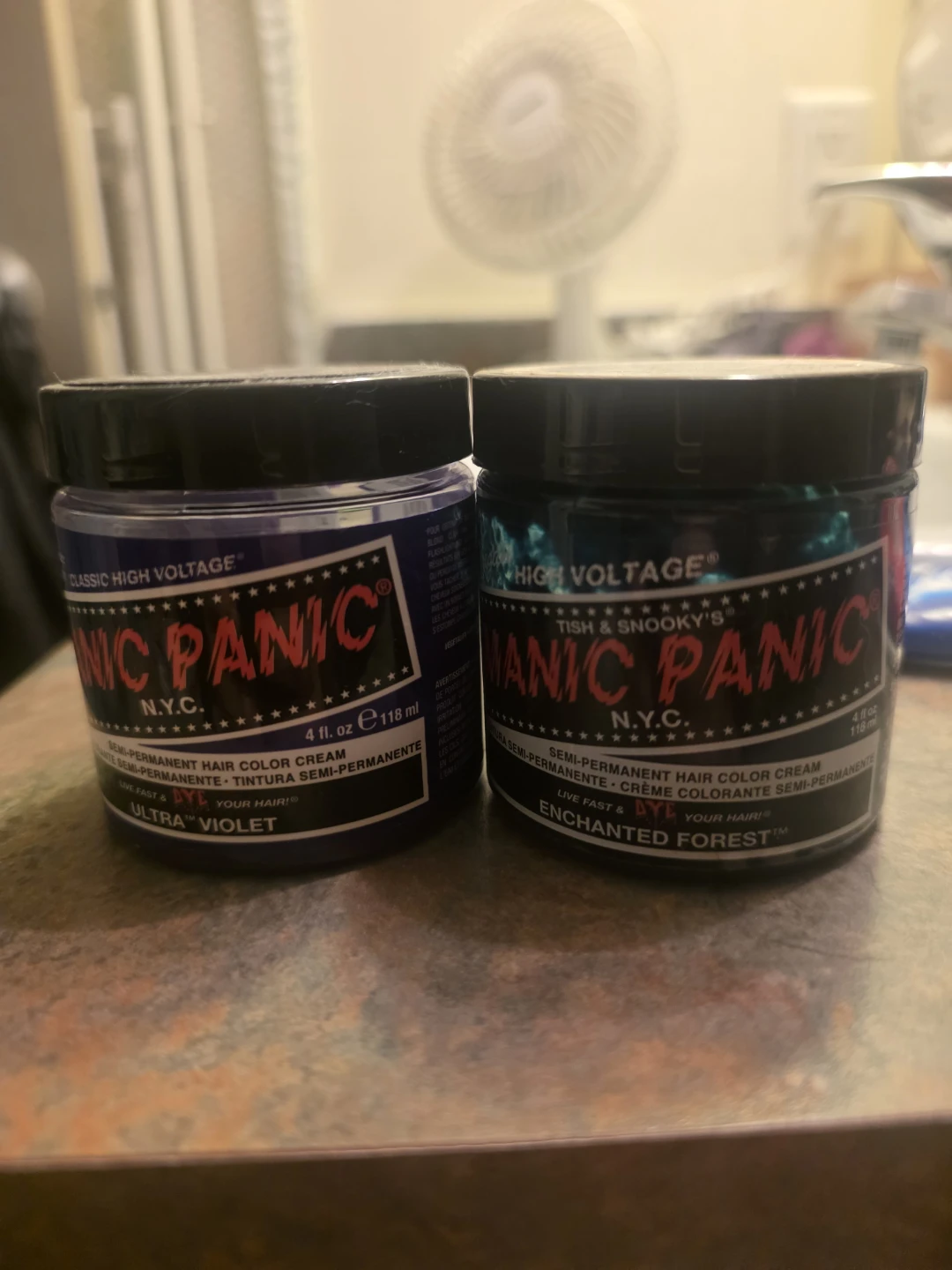 Manic Panic Semi-Permanent Hair Color Cream  ⚽️