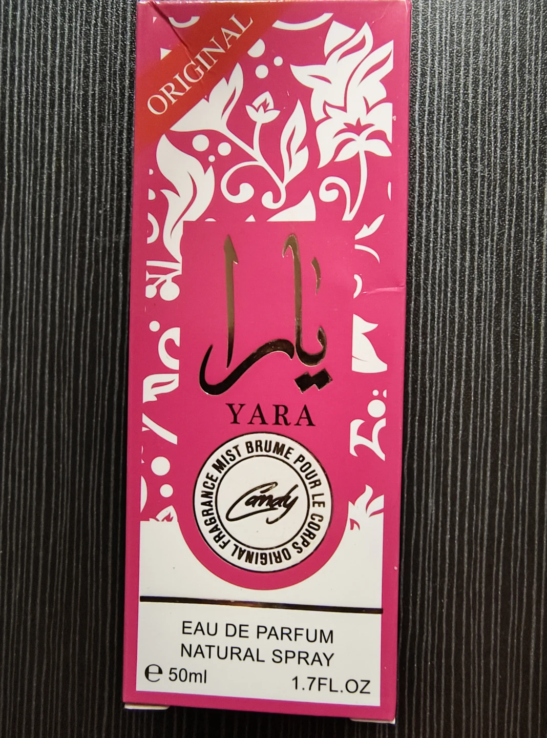 Yara Eau de Parfum Natural Spray 50ml