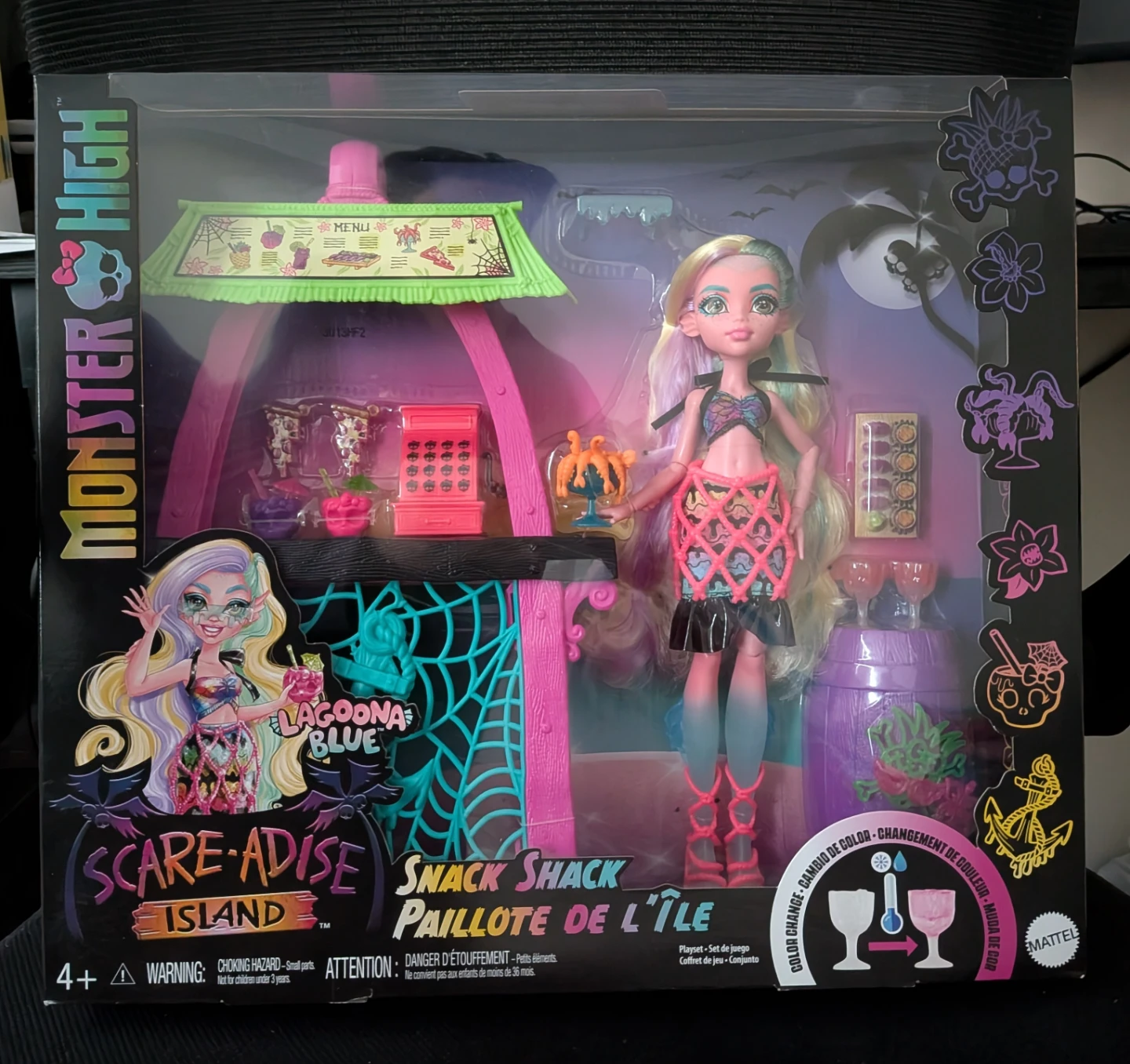 Monster High Scare-Adise Island Snack Shack Play Set