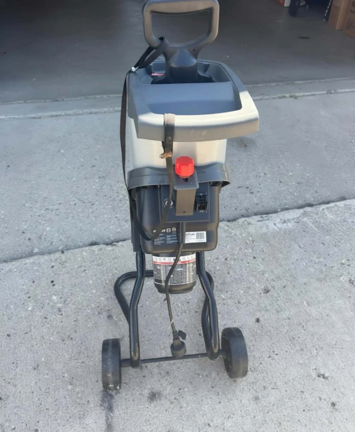 Sun Joe Electric Wood Chipper CJ602E-GRY - photo 2
