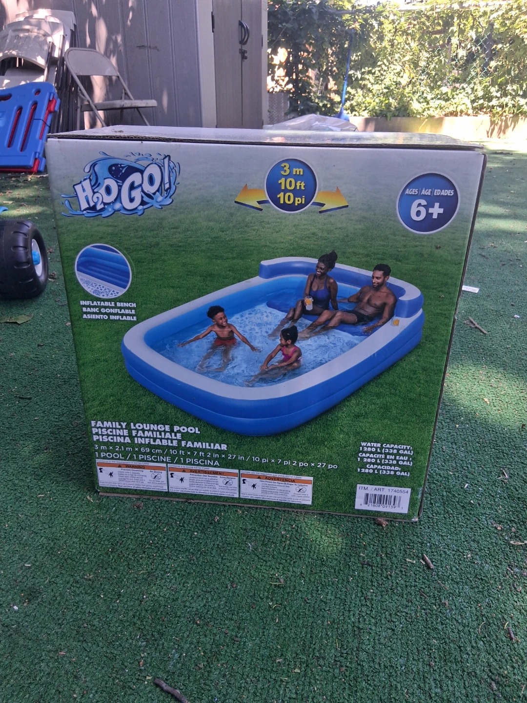 H2O GO! Family Lounge Pool 10ft - photo 2