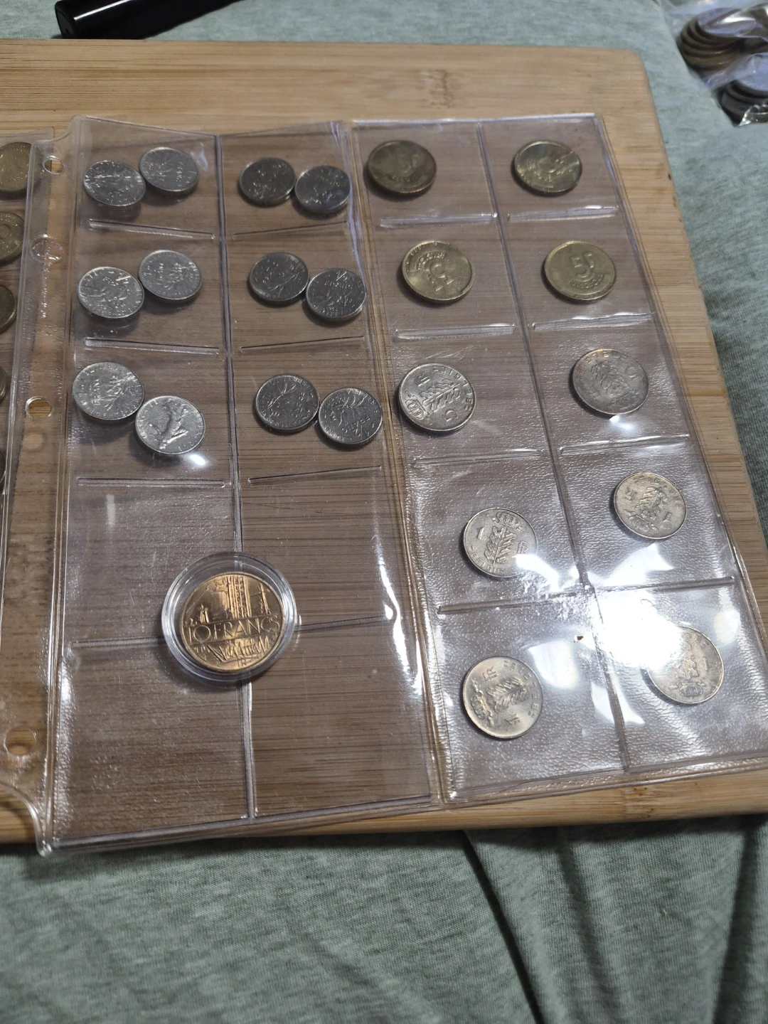 France and Belgium coin - photo 2
