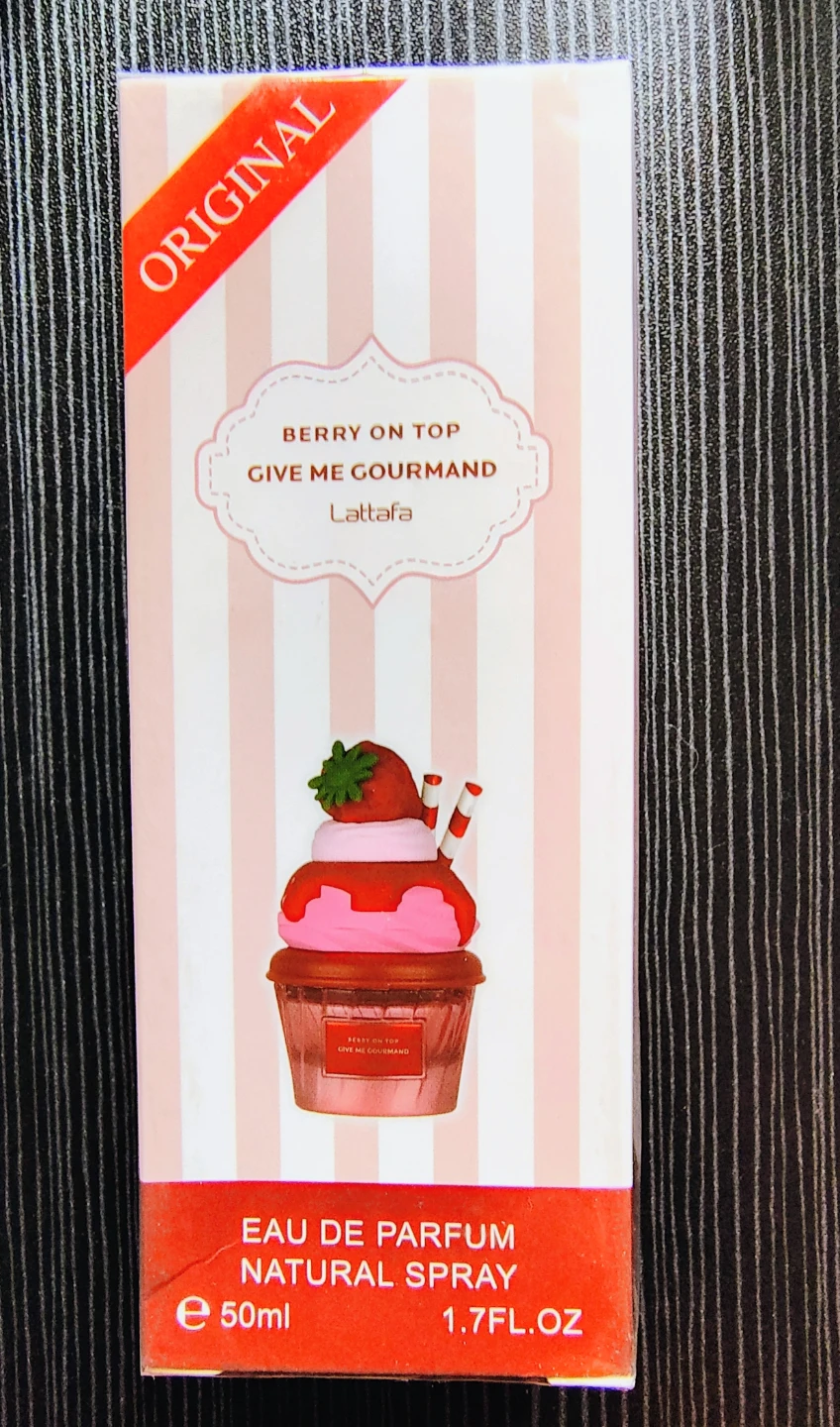 Lattafa Berry on Top Give Me Gourmand Eau de Parfum 50ml
