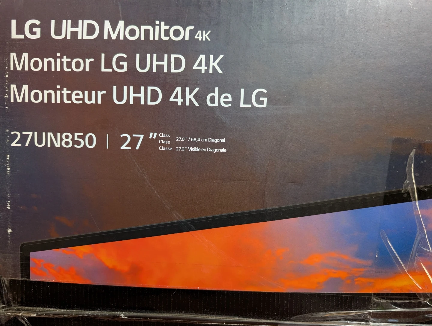 LG UHD 4K 27" Monitor 27UN850