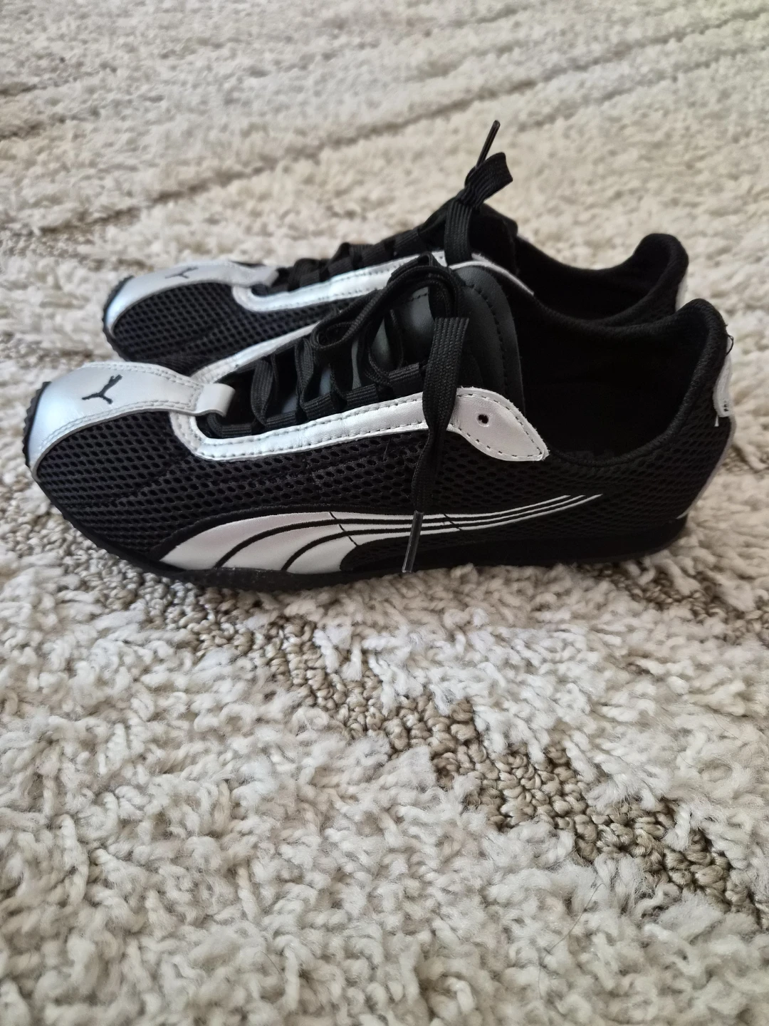 Puma Black & Silver Shoes - photo 4