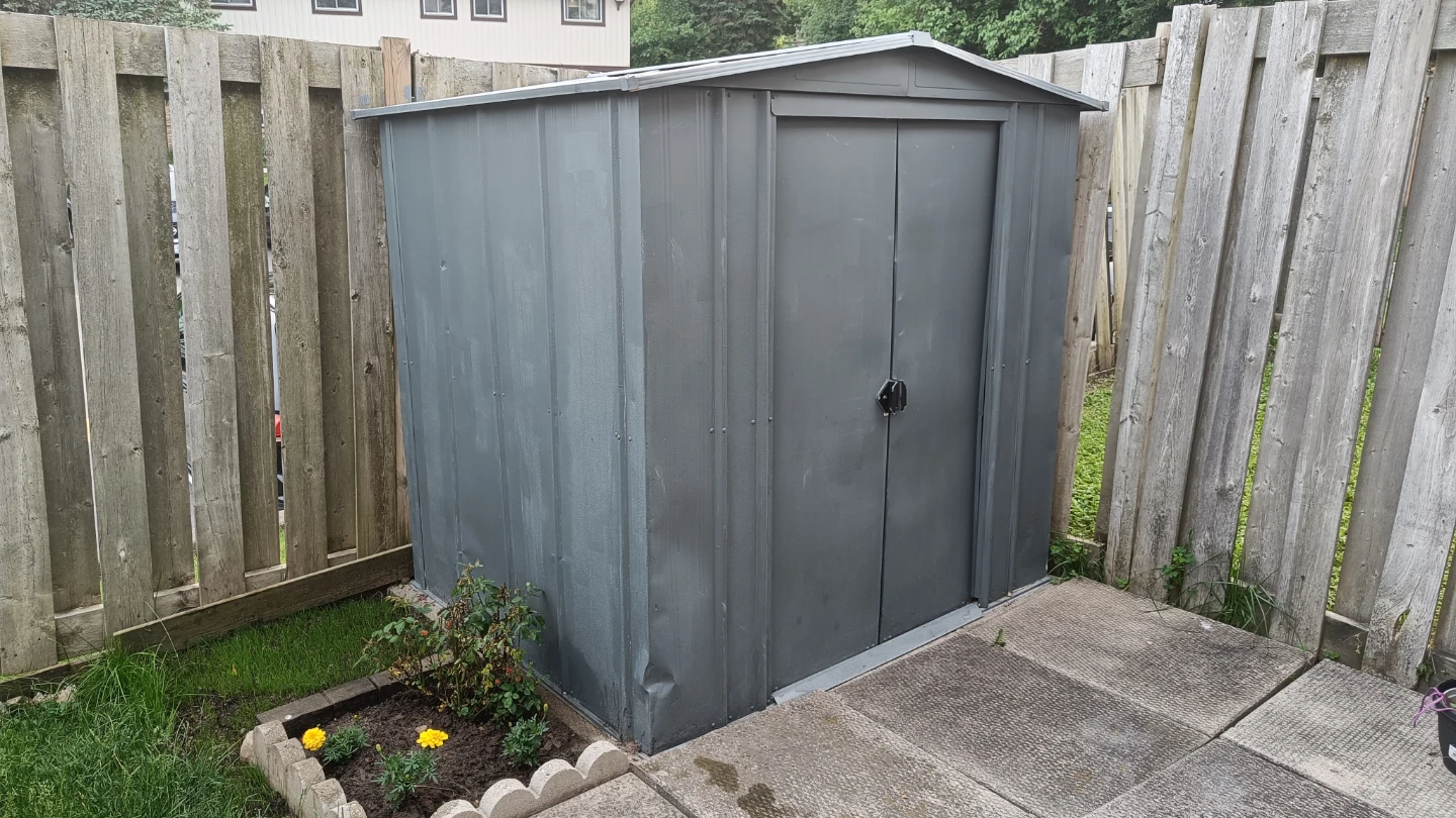 Metal Garden Storage Shed