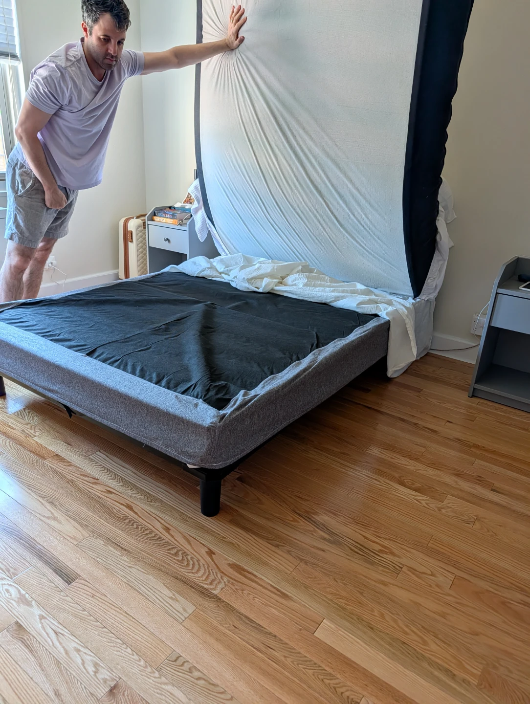 Nectar Full Size Foundation Bed Frame - photo 3
