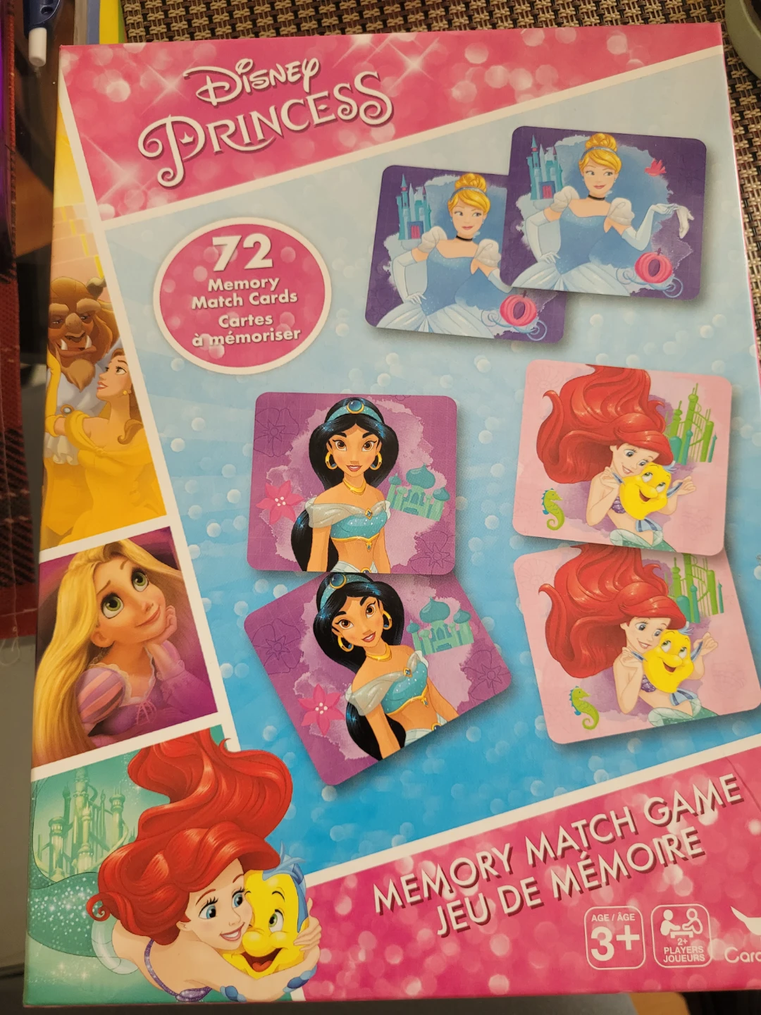 Disney Princess Memory Match Game
