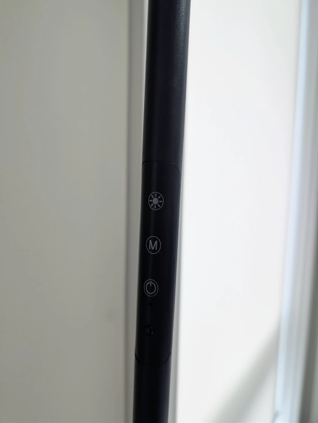 Black LED Floor Lamp with Remote - photo 3