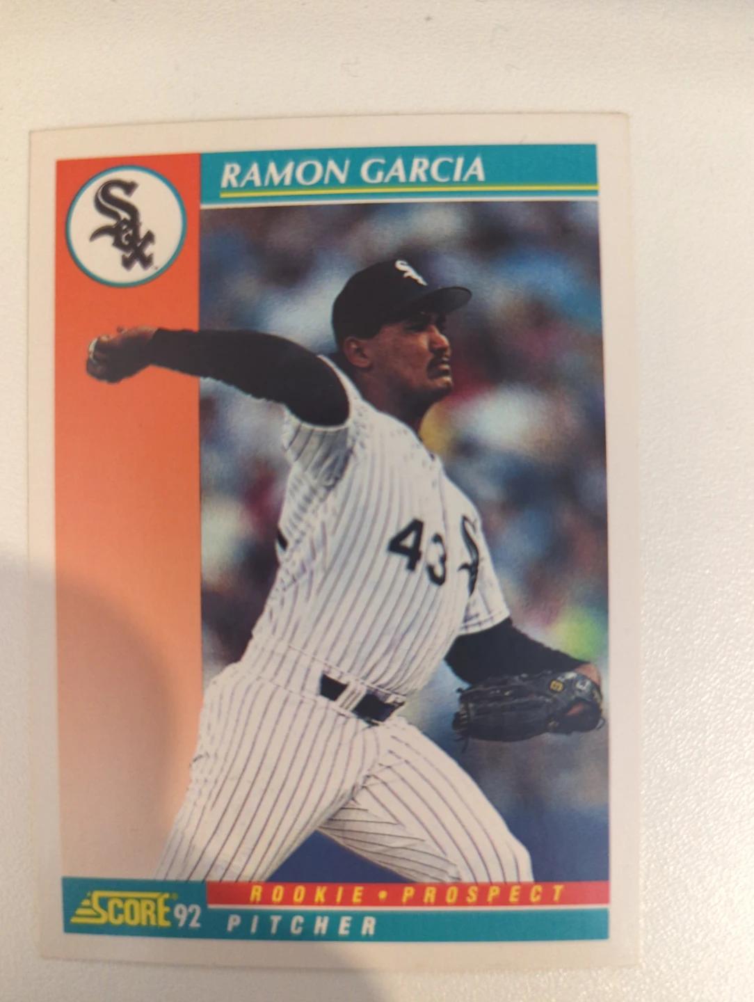 1992 Score Ramon Garcia Baseball Card ⚽