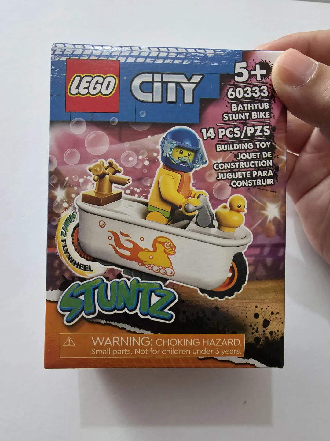 LEGO City 60333 Bathtub Stunt Bike ⚽️