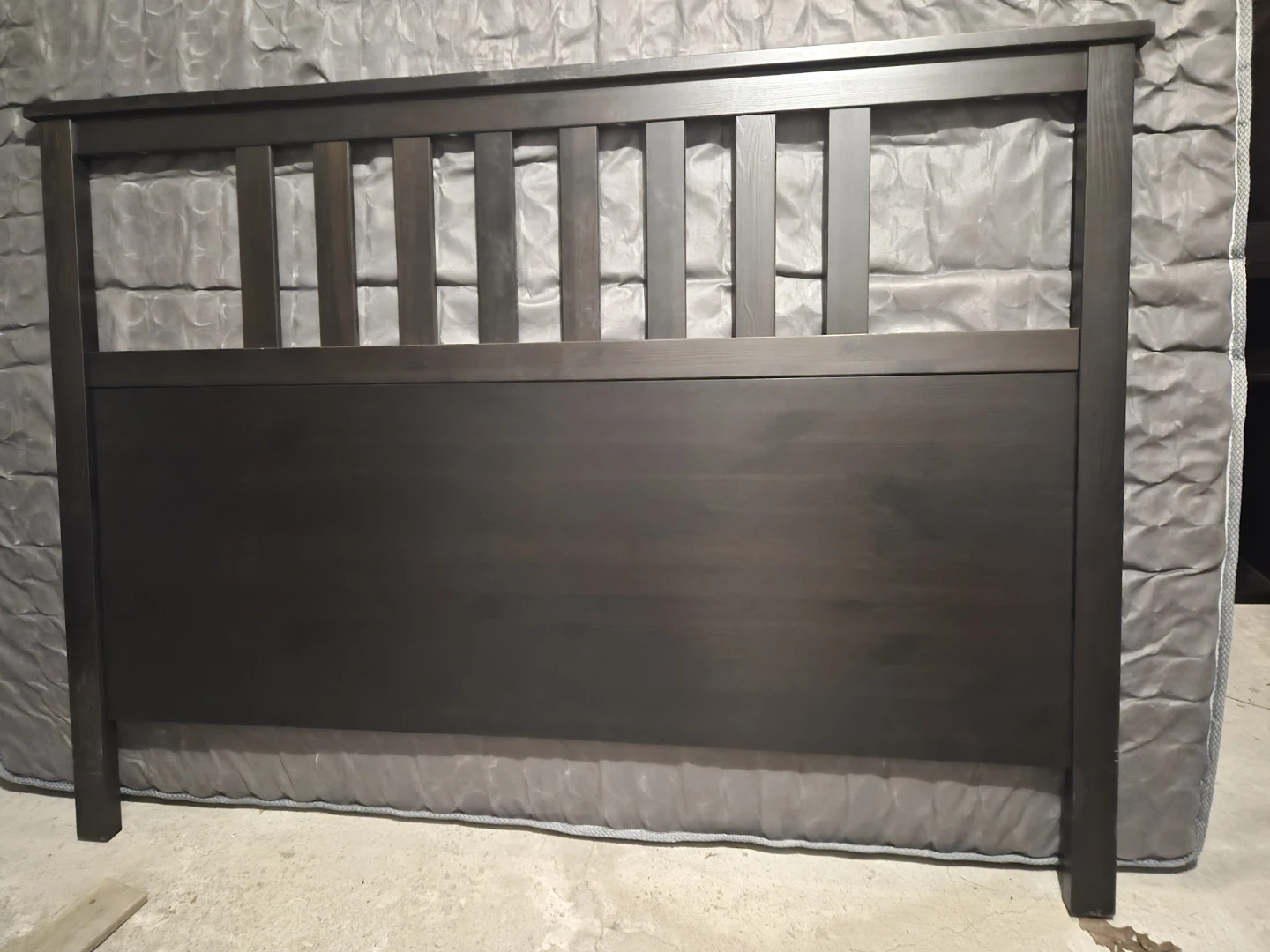 Dark Wood Bed Frame