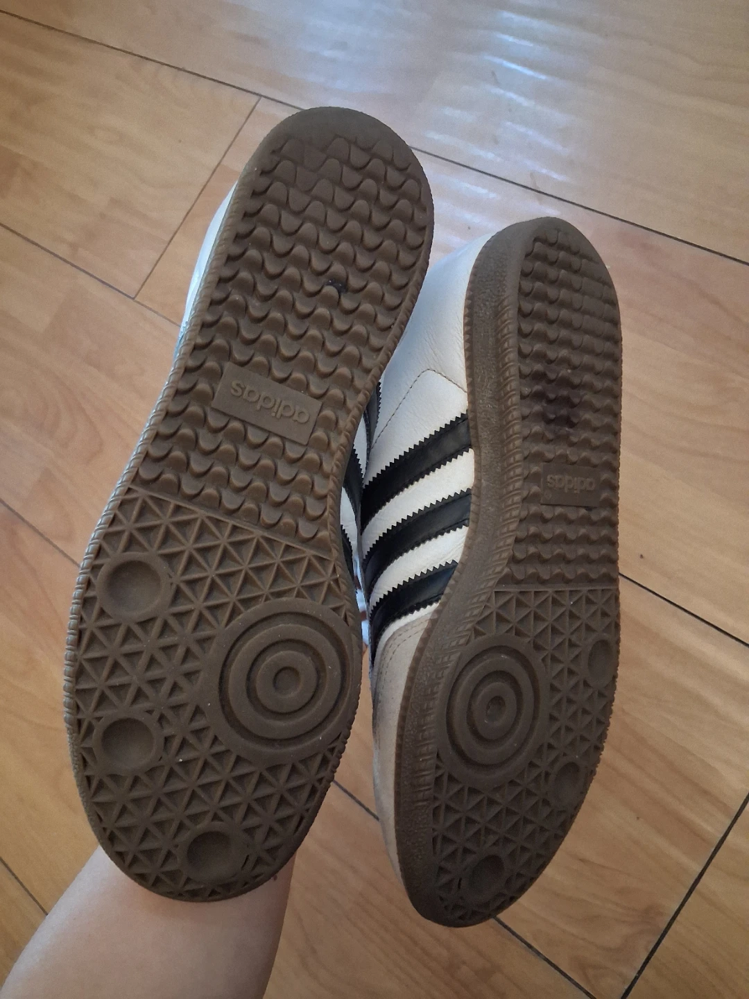 Adidas Samba OG White/Black/Gum - Size Men’s 8 / Women’s 9 - photo 3