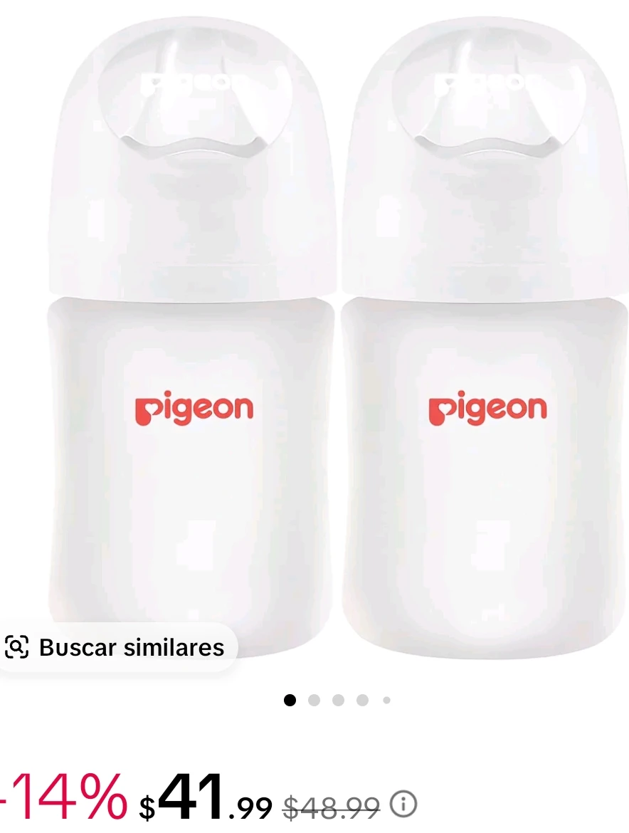 Pigeon Glass Baby Bottle - photo 2
