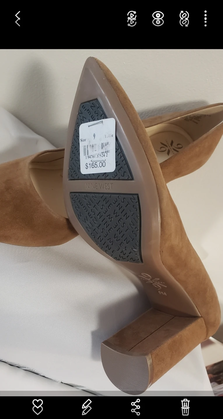 Brand new Nine West Women's Suede Heels - Size 9