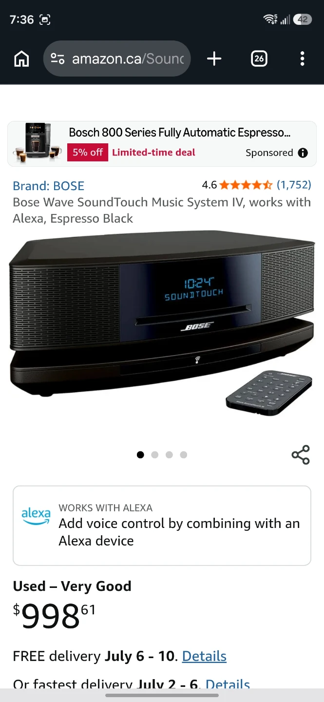 Bose Wave SoundTouch Music System IV - photo 5