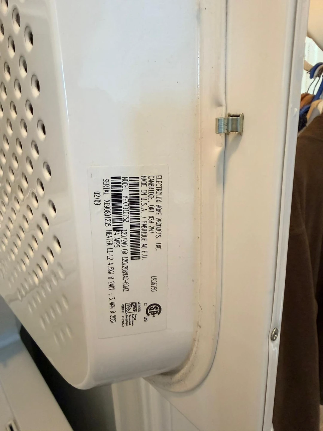 Electrolux Dryer & Washer Combo - photo 2