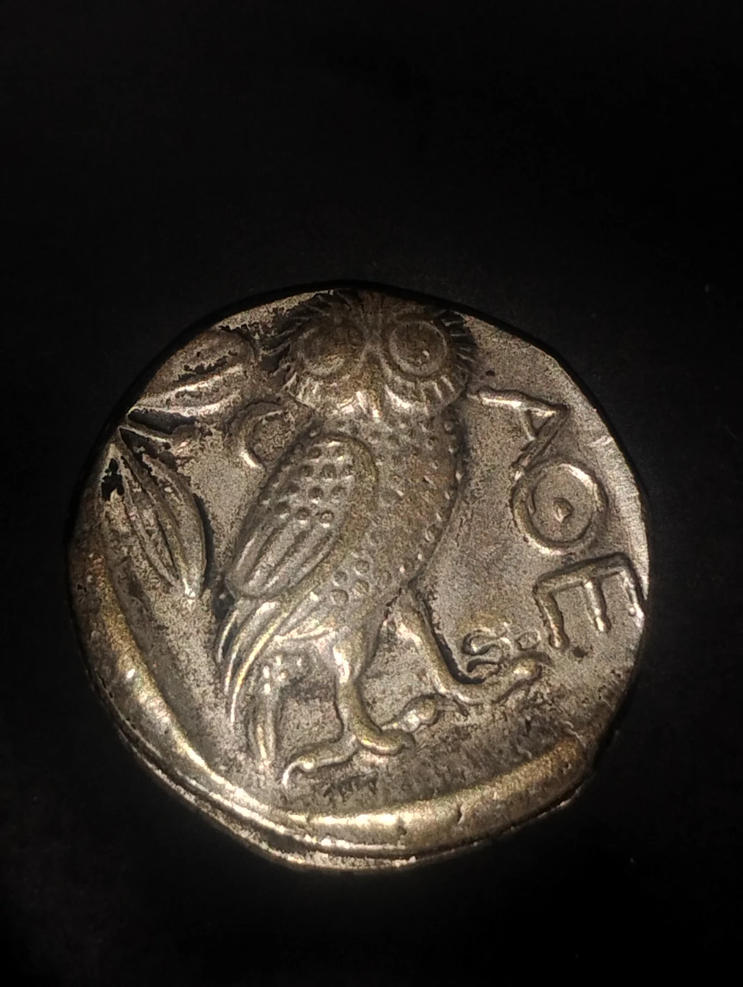 Ancient Greek Owl Coin Replica - photo 4