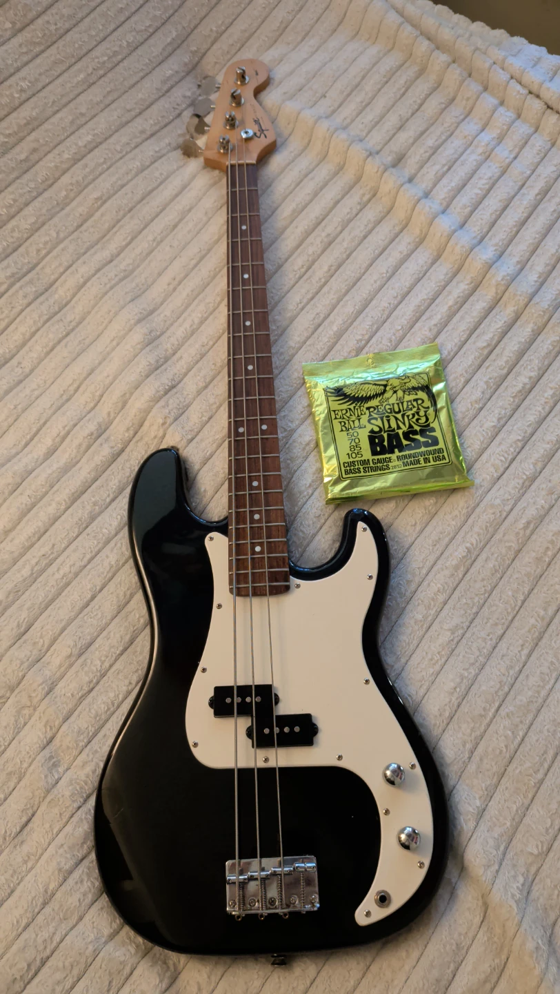 Squier P-Bass Electric Guitar