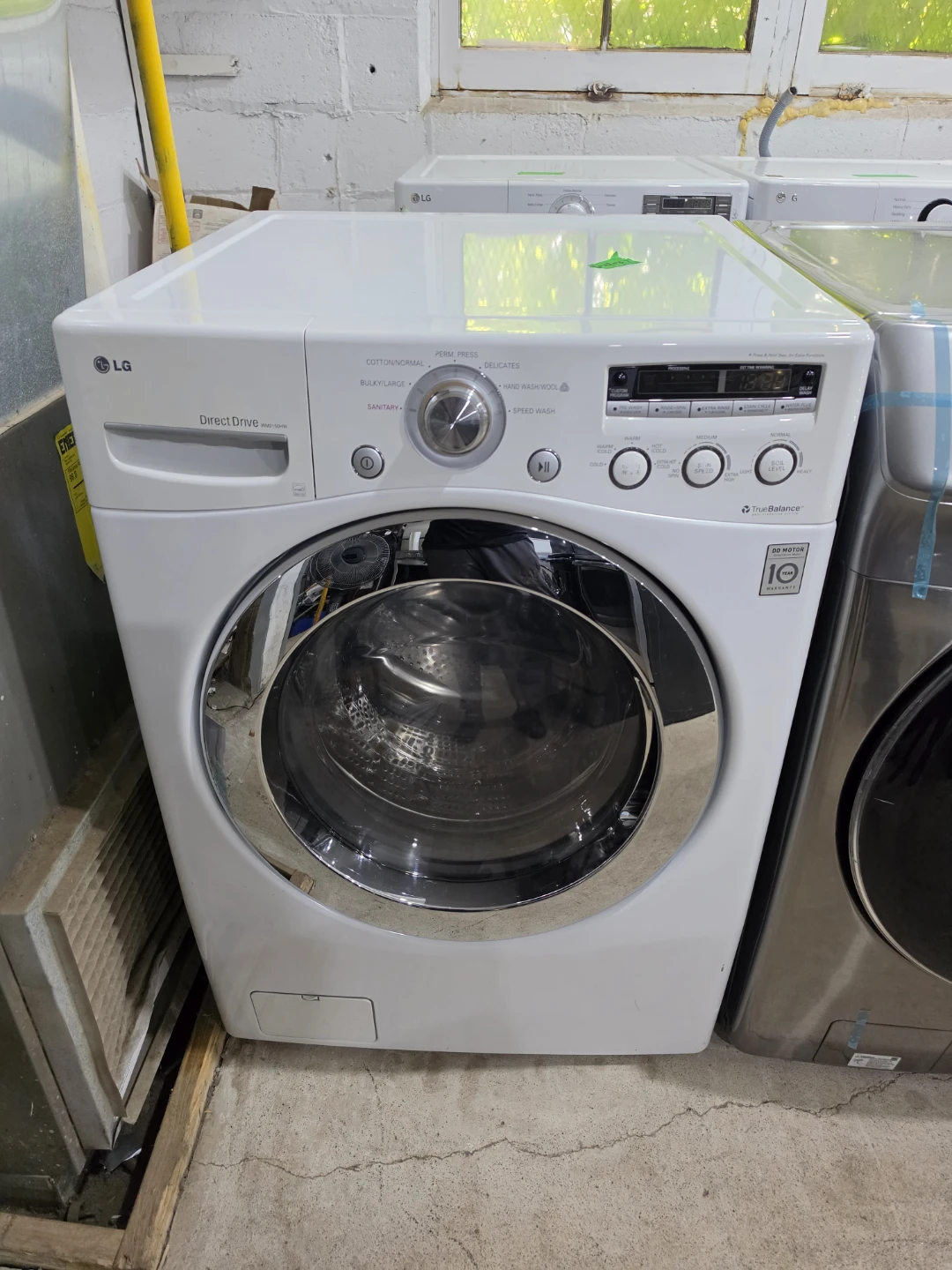 LG 27" White Front-Load Stackable Washer Washing Machine