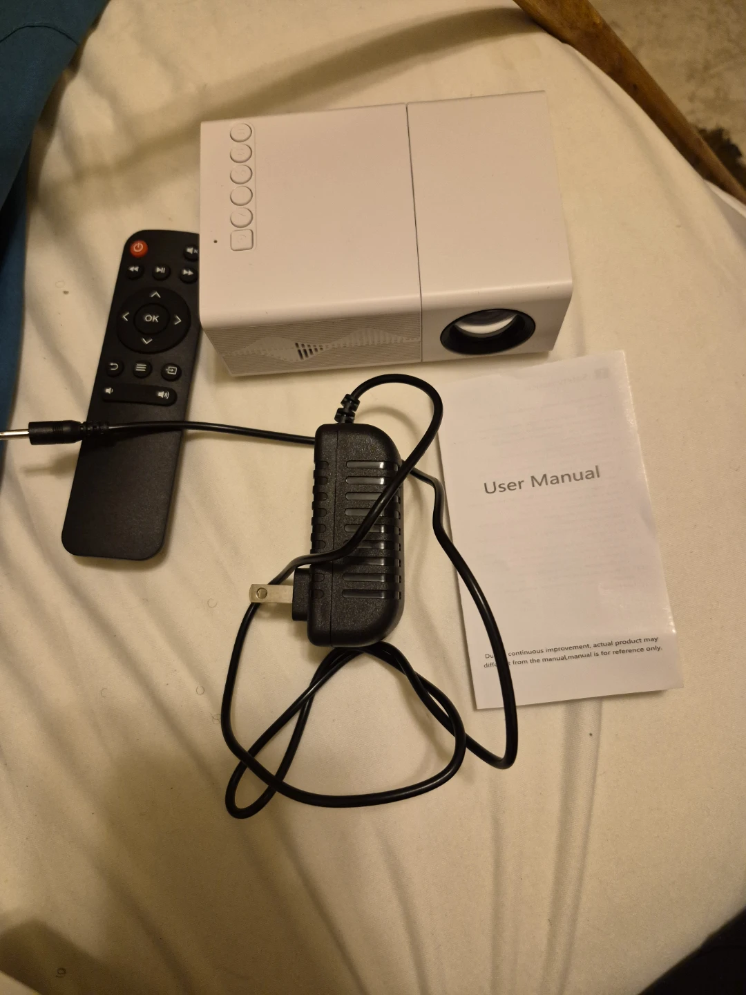 LED Mini Projector - 1920x1080 Resolution