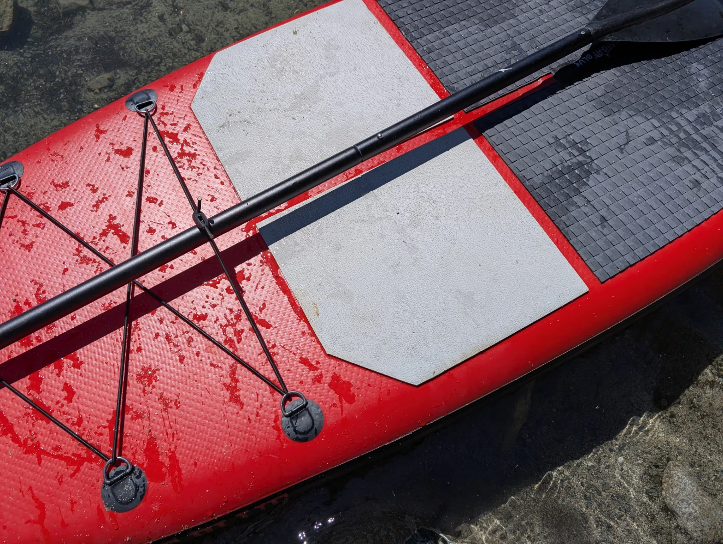 BRIGHT BLUE Inflatable Stand Up Paddle Board - photo 3