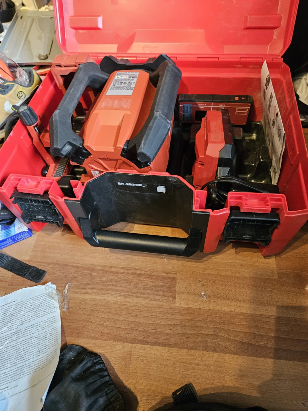 Hilti PR 400-2-55 Rotating Laser Level Kit - photo 4