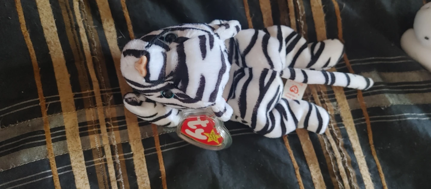 Ty Beanie Baby Stripe the Tiger