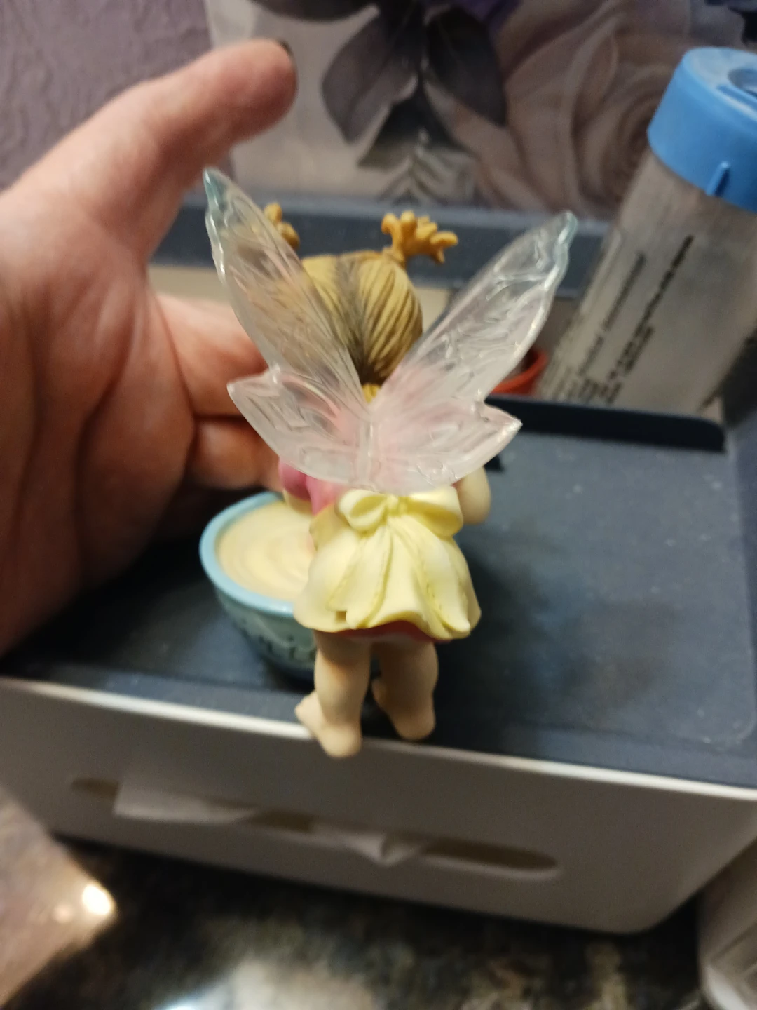 Fairy Figurine Making Applesauce - photo 5