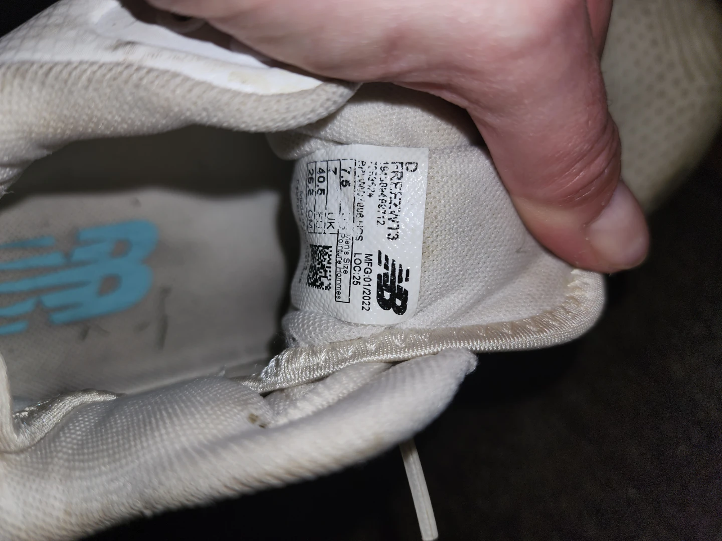 White New Balance Lacrosse Cleats Mens Size 7.5. *EUC* ⚽ - photo 5