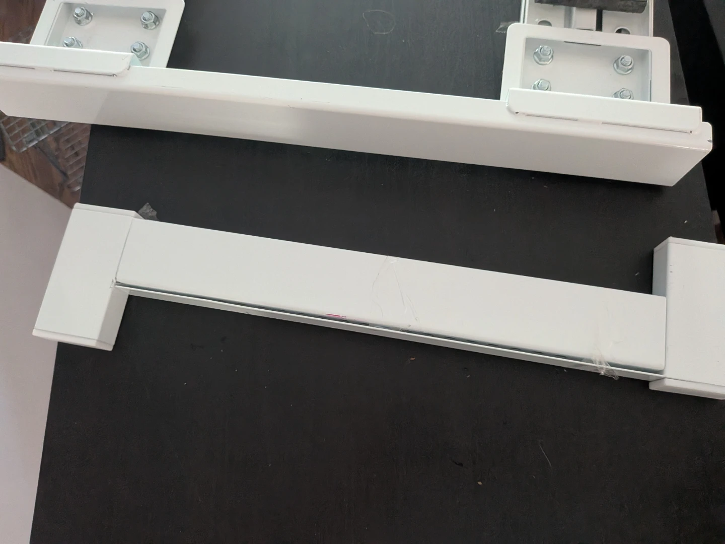 White Metal Shelf Brackets - photo 5