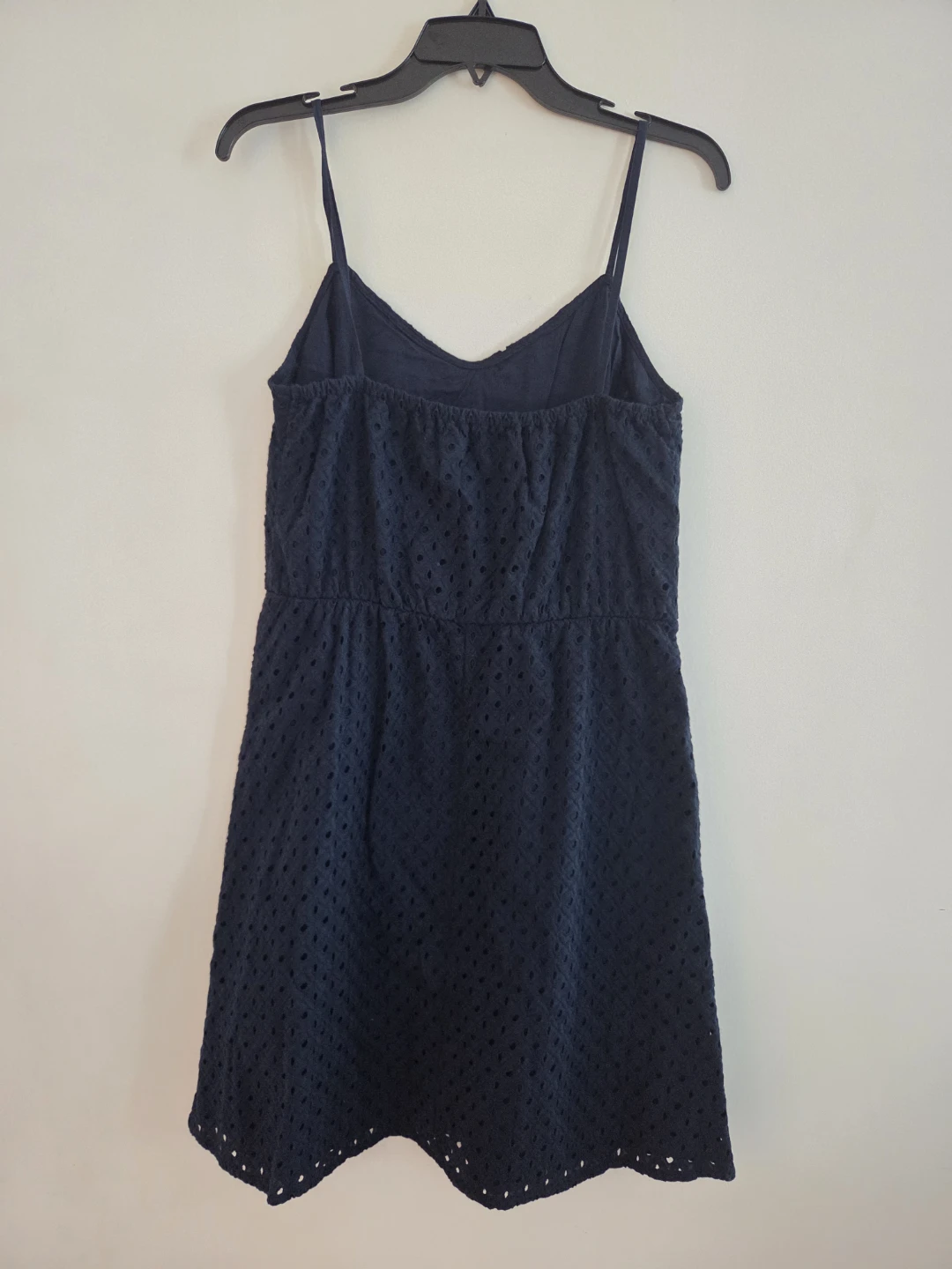 Navy Blue Eyelet Sundress - photo 2