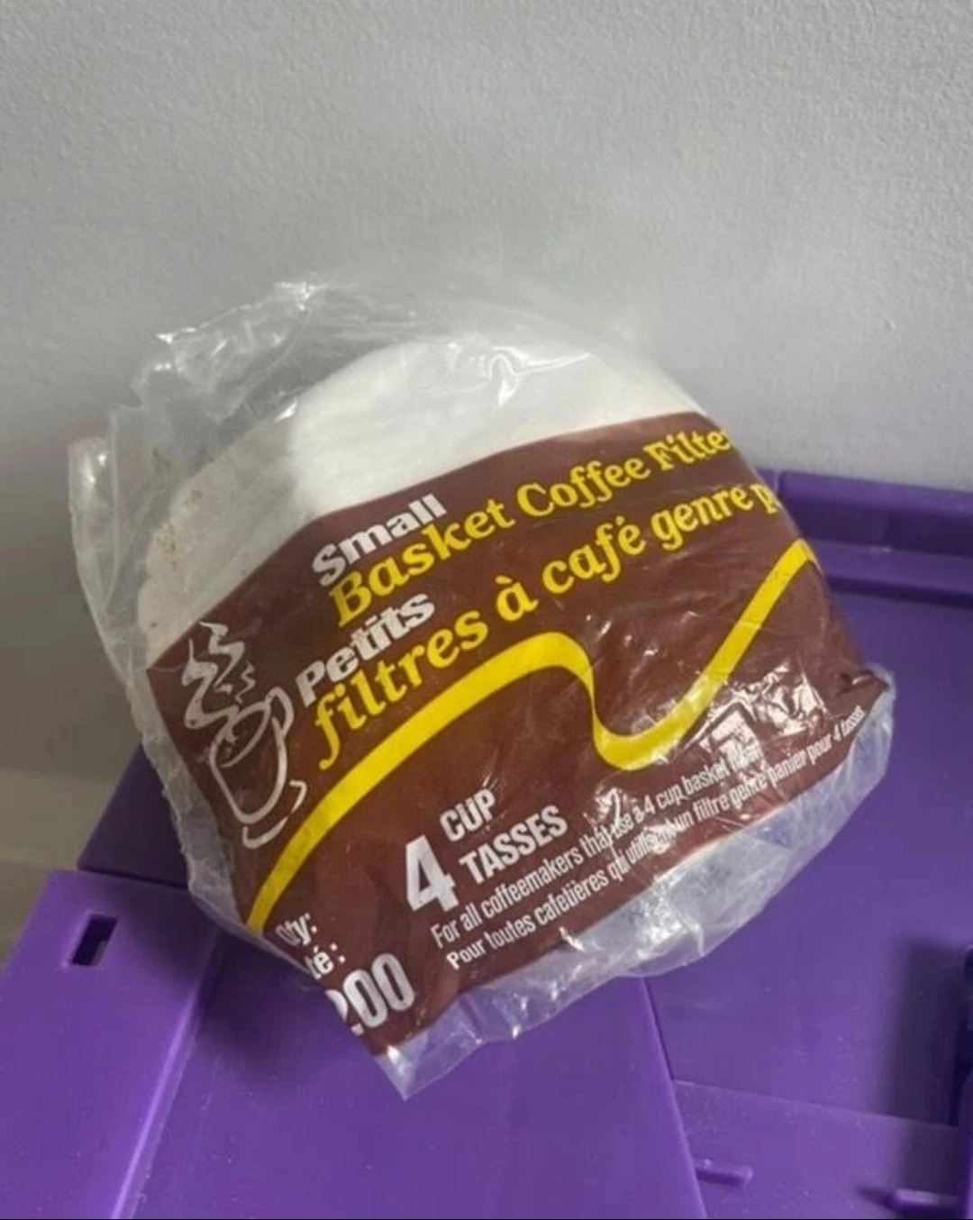 ⚽️ 4 Cup Basket Coffee Filters - Small