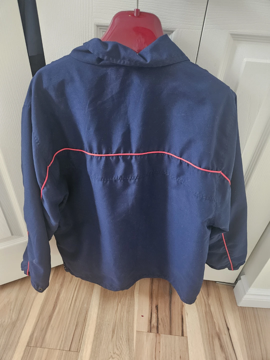 Ellesse Navy Jacket with Red Trim - photo 2