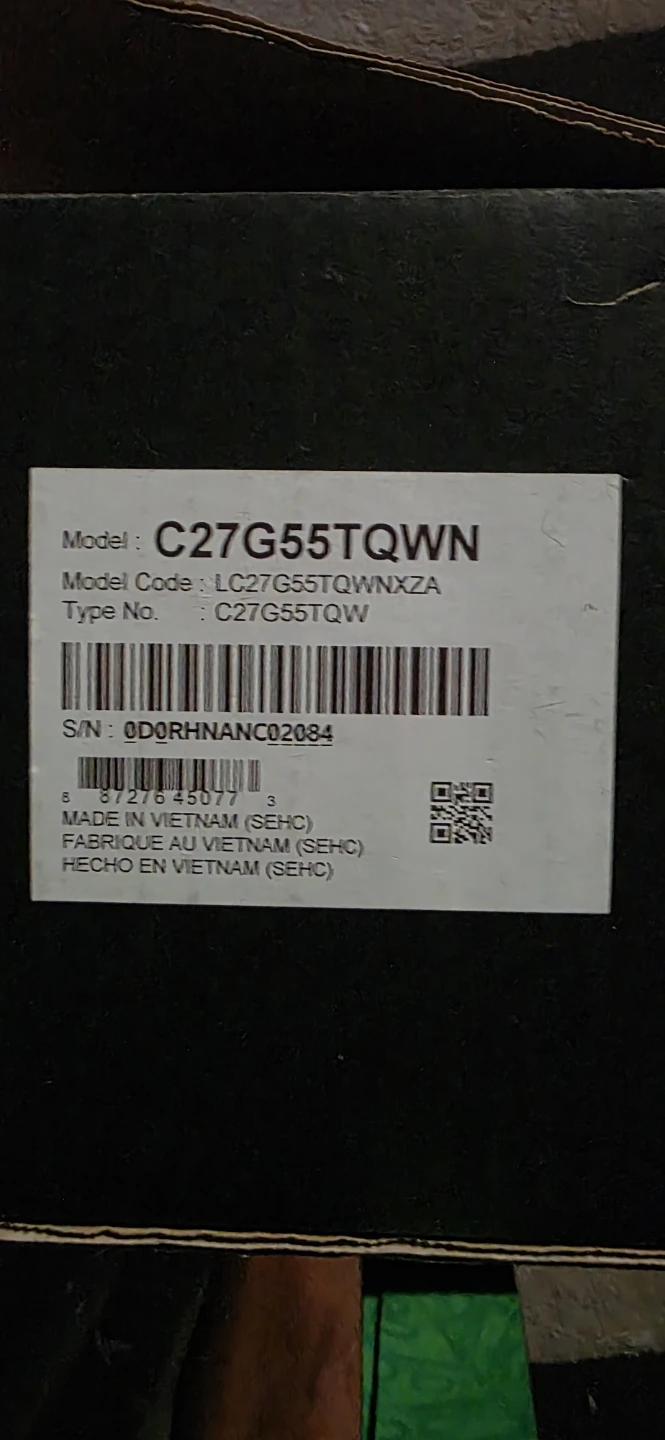 Samsung C27G55T Gaming Monitor 27" Odyssey - photo 2