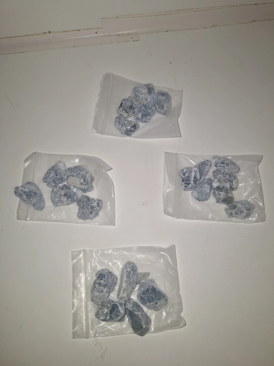 Blue Celestite Crystals - photo 5