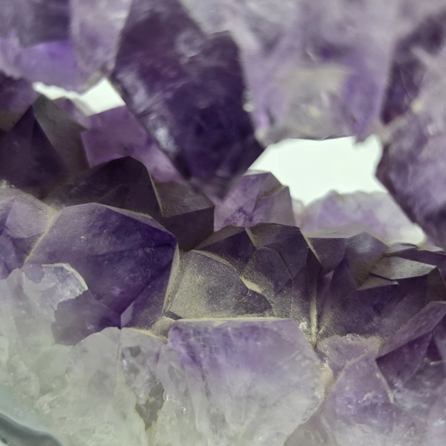 Large Amethyst Geode Slice Decor 11lbs - photo 5