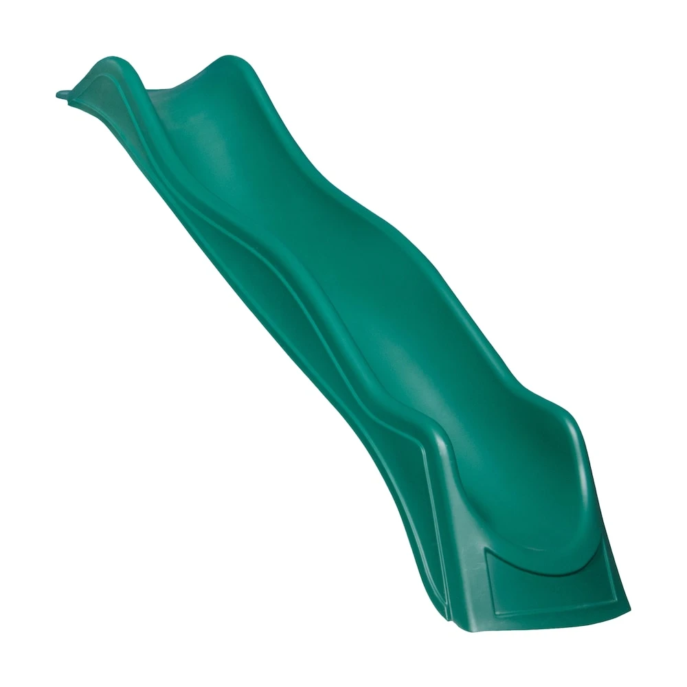 Green Wavy Playground Slide - photo 2