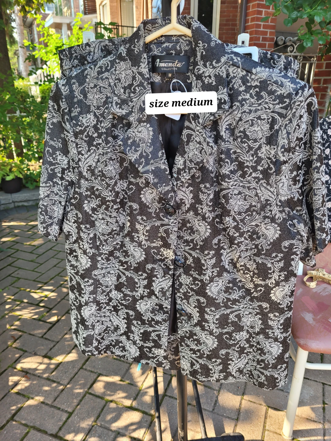 Ladies top and skirt sets, size medium, barely used